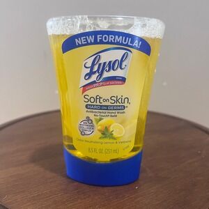 Lysol No-Touch Antibacterial Hand Wash Refill Lemon Verbena 8.5oz New Formula